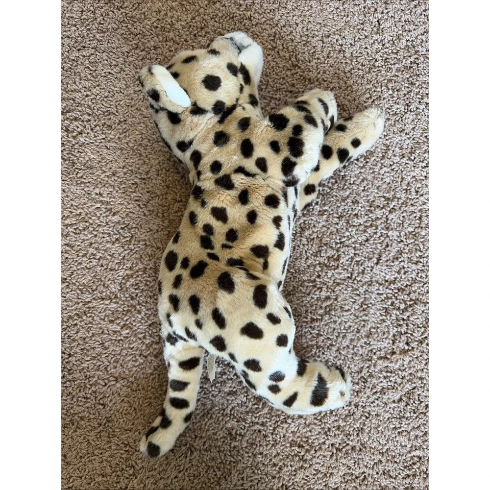 Animal Alley Leopard Cheetah Plush Stuffed Animal Toy Toys R Us Vintage 2000 Y2K